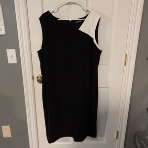 Black & White Dress - Lauren by Ralph Lauren